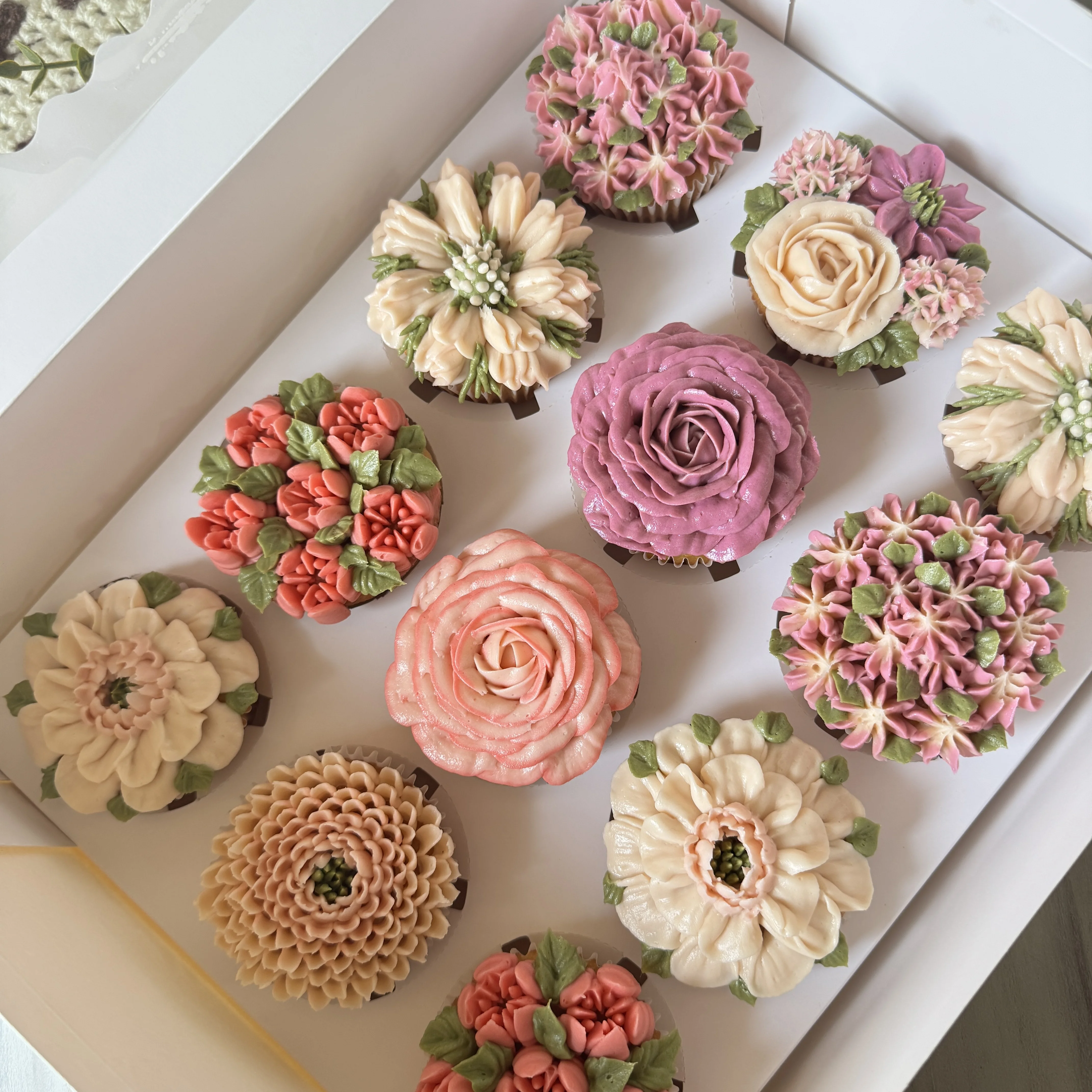 Floral Cupcakes