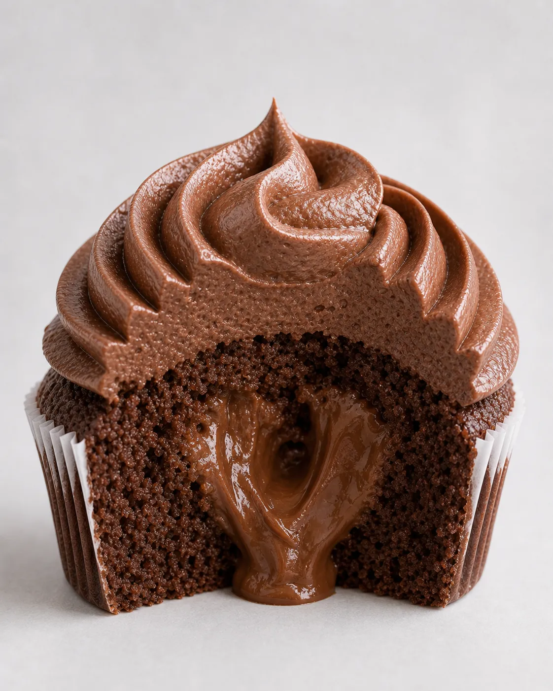 Nutella Melted Bliss Cupcake