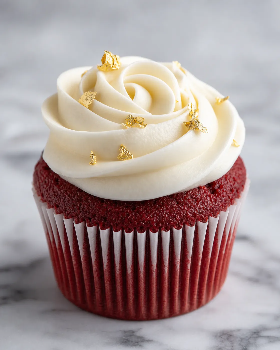 Red Velvet Swirl Cupcake
